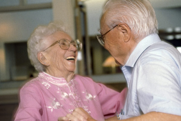 Senior Couple Dancing